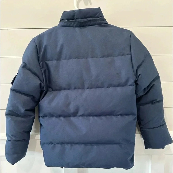 🏔️ PYRENEX BOYS PUFFER JACKET ~ SIZE 10 ~ BLUE 🏔️ - Picture 2 of 6